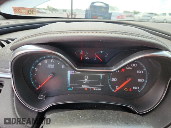 2016 Chevrolet Impala LTZ z VIN 2G1145S3XG9149408, wystawiony jako Copart lot #60071695 z przebiegiem 54 709 mil mil oraz Szkoda całkowita • Salvage title. Historia ofert i sprzedaży dostępna na DreamBid. Obrazek 9.