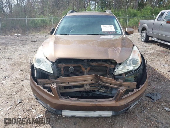 2011 Subaru Outback Limited Power Moon with VIN 4S4BRELC0B2390151, listed as a IAAI auction lot 41732654 with 247,155 mi miles and . Bid and sale history available at DreamBid. Image 6.