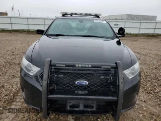 2014 Ford Police Interceptor with VIN 1FAHP2MT9EG111729, listed as a Copart auction lot 56947315 with 74,887 mi miles and Salvage title. Bid and sale history available at DreamBid. Image 5.