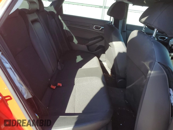 2025 Honda Civic Sport with VIN 2HGFE2F51SH510352, listed as a Copart auction lot 49004975 with 5,056 mi miles and Salvage title. Bid and sale history available at DreamBid. Image 10.