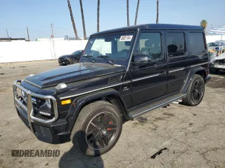2018 Mercedes-Benz G-Class AMG G 63 with VIN WDCYC7DH4JX294203, listed as a Copart auction lot 86001164 with 28,880 mi miles and Salvage Title. Bid and sale history available at carsss.com. Image 1.