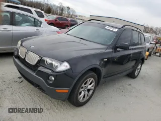 2009 BMW X3 xDrive30i with VIN WBXPC93499WJ25696, listed as a Copart auction lot 46978465 with 0 mi miles and Salvage Title. Bid and sale history available at carsss.com. Image 1.