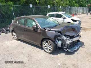 2015 Lexus CT 200h with VIN JTHKD5BH2F2238568, listed as a IAAI auction lot 42429699 with 146,825 mi miles and . Bid and sale history available at DreamBid. Image 1.