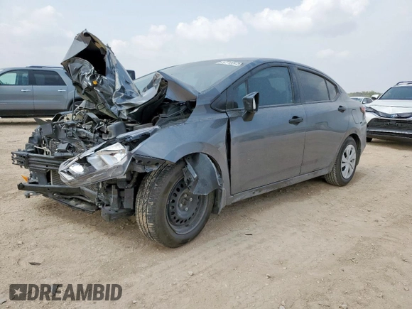 2021 Nissan Versa S with VIN 3N1CN8DV1ML896422, listed as a Copart auction lot 57715575 with 68,883 mi miles and Salvage title. Bid and sale history available at DreamBid. Image 1.