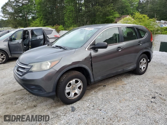 2013 Honda CR-V LX with VIN 2HKRM3H36DH505061, listed as a Copart auction lot 52969625 with 223,772 mi miles and Clean Title. Bid and sale history available at carsss.com. Image 1.