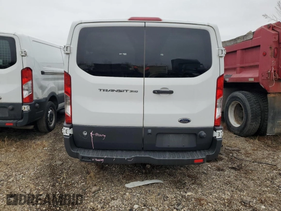 2018 Ford Transit Passenger XL z VIN 1FBZX2YM3JKA35423, wystawiony jako Copart lot #80974234 z przebiegiem Nie podano mil oraz Szkoda całkowita • Salvage title. Historia ofert i sprzedaży dostępna na DreamBid. Obrazek 6.