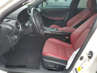 2021 Lexus IS 300 with VIN JTHAA1D28M5112488, listed as a Copart auction lot 56002845 with 41,660 mi miles and Salvage title. Bid and sale history available at DreamBid. Image 7.