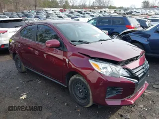 2022 Mitsubishi Mirage ES z VIN ML32FUFJ5NHF02838, wystawiony jako IAAI lot #41468834 z przebiegiem 83 836 mil mil oraz . Historia ofert i sprzedaży dostępna na DreamBid. Obrazek 1.