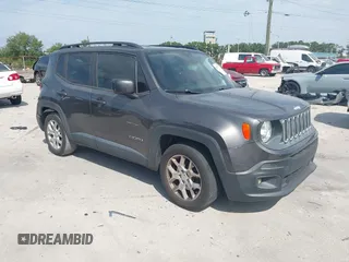 2018 Jeep Renegade Latitude with VIN ZACCJABBXJPG65434, listed as a IAAI auction lot 42069977 with 157,788 mi miles and . Bid and sale history available at carsss.com. Image 1.