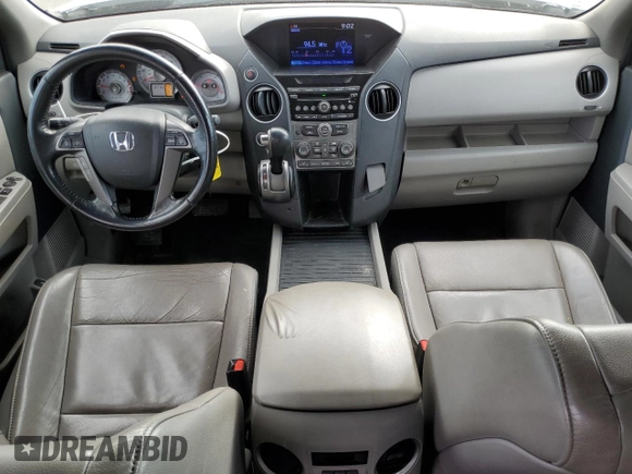 2013 Honda Pilot EX-L with VIN 5FNYF4H57DB074855, listed as a Copart auction lot 48559755 with 201,798 mi miles and Clean Title. Bid and sale history available at carsss.com. Image 8.