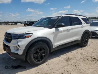 2022 Ford Explorer Timberline z VIN 1FMSK8JH7NGC49654, wystawiony jako Copart lot #56700365 z przebiegiem 29 493 mil mil oraz Szkoda całkowita • Salvage title. Historia ofert i sprzedaży dostępna na DreamBid. Obrazek 1.