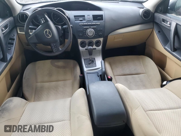 2010 Mazda 3 i Touring with VIN JM1BL1SF9A1133245, listed as a Copart auction lot 55726585 with 129,842 mi miles and Salvage Title. Bid and sale history available at DreamBid. Image 8.
