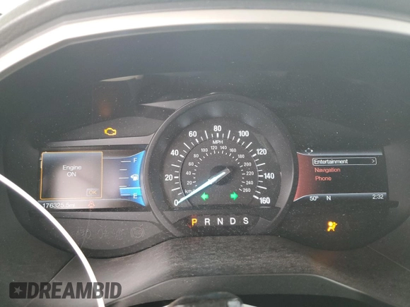 2016 Ford Edge SEL with VIN 2FMPK3J80GBC25053, listed as a Copart auction lot 48904005 with 176,325 mi miles and Salvage Title. Bid and sale history available at carsss.com. Image 9.