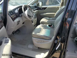 2015 Nissan Quest SV with VIN JN8AE2KP9F9128046, listed as a Copart auction lot 57062404 with 122,078 mi miles and Salvage Title. Bid and sale history available at carsss.com. Image 7.