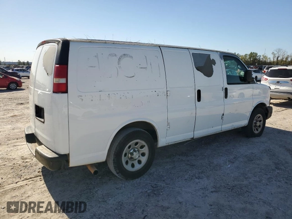 2010 Chevrolet Express Cargo Van with VIN 1GCUGADX4A1120633, listed as a Copart auction lot 87251264 with 254,421 mi miles and Clean Title. Bid and sale history available at carsss.com. Image 3.