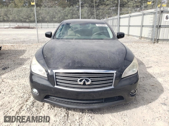 2011 Infiniti M37 with VIN JN1BY1AR7BM373474, listed as a Copart auction lot 78439854 with 147,235 mi miles and Salvage Title. Bid and sale history available at carsss.com. Image 5.