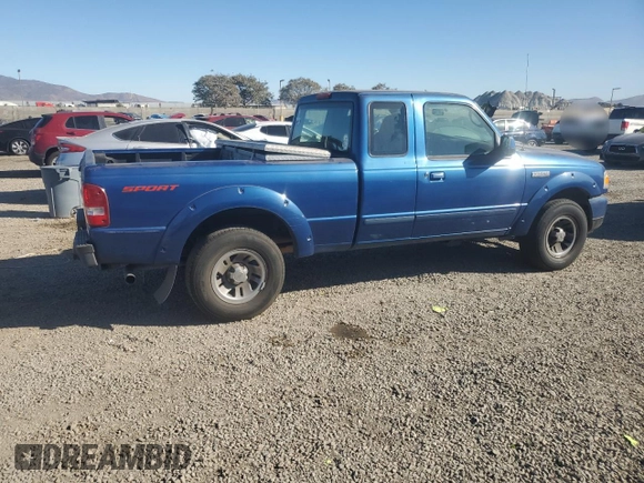 2007 Ford Ranger XLT Appearance with VIN 1FTYR14E97PA45251, listed as a Copart auction lot 88975985 with 216,404 mi miles and Clean Title. Bid and sale history available at carsss.com. Image 3.