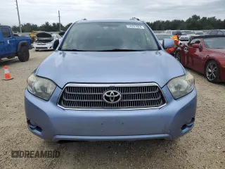 2009 Toyota Highlander Hybrid Limited with VIN JTEEW44A092026481, listed as a Copart auction lot 74761624 with 0 mi miles and Non Repairable. Bid and sale history available at carsss.com. Image 5.