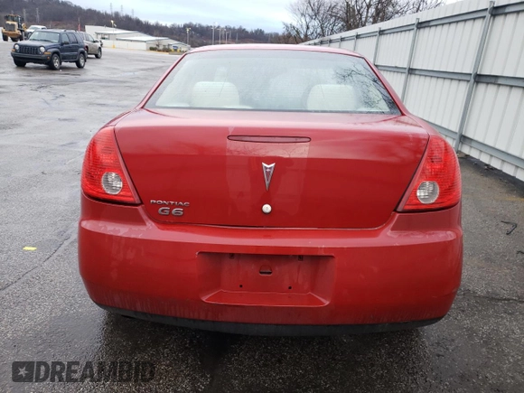 2006 Pontiac G6 1SV with VIN 1G2ZF55B164177031, listed as a Copart auction lot 81371843 with 131,080 mi miles and Salvage title. Bid and sale history available at DreamBid. Image 6.