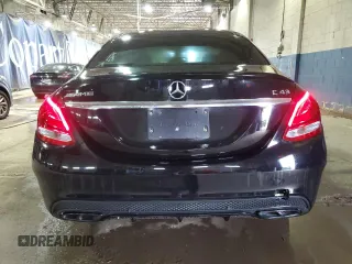 2018 Mercedes-Benz C 43 AMG with VIN 55SWF6EB1JU238964, listed as a Copart auction lot 51929135 with 78,854 mi miles and Clean Title. Bid and sale history available at carsss.com. Image 6.