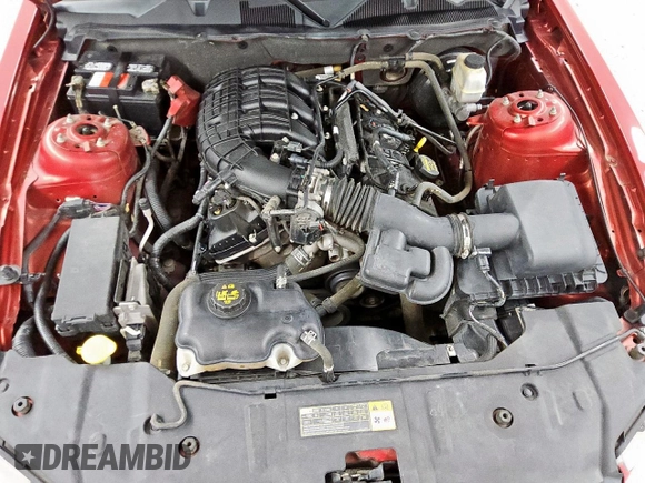 2013 Ford Mustang V6 with VIN 1ZVBP8AM5D5241286, listed as a Copart auction lot 59552325 with 204,939 mi miles and Clean title. Bid and sale history available at DreamBid. Image 11.