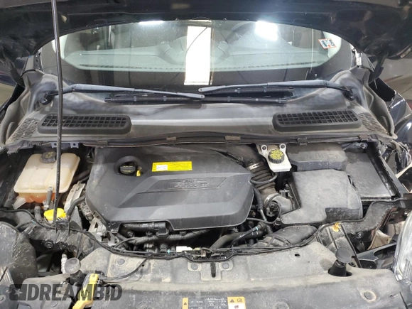 2016 Ford Escape SE with VIN 1FMCU9GX5GUB67512, listed as a Copart auction lot 53002675 with 141,033 mi miles and Salvage Title. Bid and sale history available at carsss.com. Image 12.