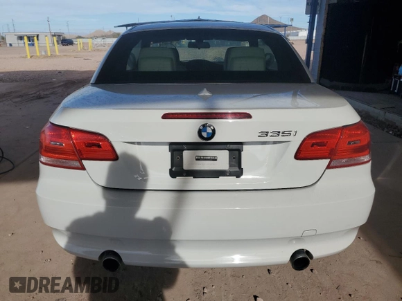 2010 BMW 3 Series 335i with VIN WBAWL7C54AP475030, listed as a Copart auction lot 86895564 with 59,058 mi miles and Salvage Title. Bid and sale history available at carsss.com. Image 6.