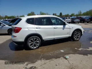 2015 BMW X3 xDrive28i z VIN 5UXWX9C56F0D49076, wystawiony jako Copart lot #56035035 z przebiegiem 82 176 mil mil oraz Szkody całkowita. Historia ofert i sprzedaży dostępna na DreamBid. Obrazek 3.