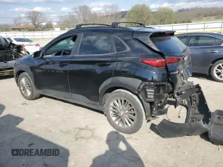 2020 Hyundai Kona SEL with VIN KM8K22AA3LU519848, listed as a Copart auction lot 46013323 with 50,217 mi miles. Bid and sale history available at carsss.com. Image 2.