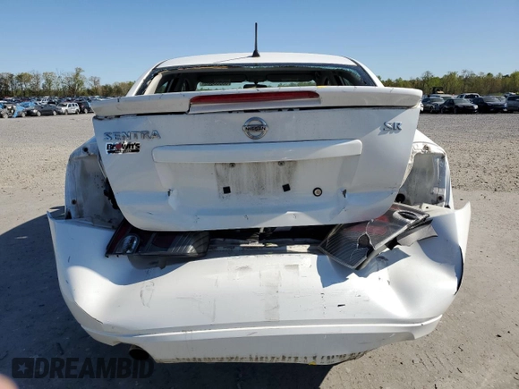 2011 Nissan Sentra SR with VIN 3N1AB6AP8BL696869, listed as a Copart auction lot 53553805 with 112,761 mi miles and Salvage Title. Bid and sale history available at DreamBid. Image 6.