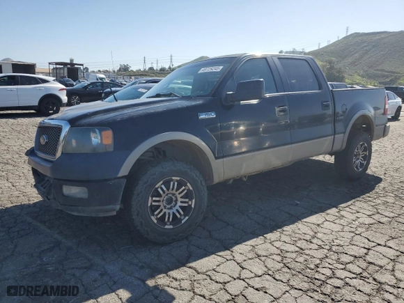 2005 Ford F-150 XLT with VIN 1FTPW12565FA55181, listed as a Copart auction lot 49729245 with 335,124 mi miles and Salvage Title. Bid and sale history available at carsss.com. Image 1.