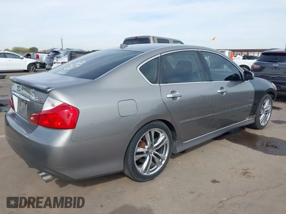 2008 Infiniti M with VIN JNKAY01E38M601901, listed as a IAAI auction lot 41695374 with Not Provided miles and . Bid and sale history available at DreamBid. Image 4.