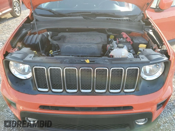 2019 Jeep Renegade Altitude z VIN ZACNJABB0KPK87650, wystawiony jako Copart lot #52396885 z przebiegiem 27 707 mil mil oraz Szkoda całkowita • Salvage title. Historia ofert i sprzedaży dostępna na DreamBid. Obrazek 12.