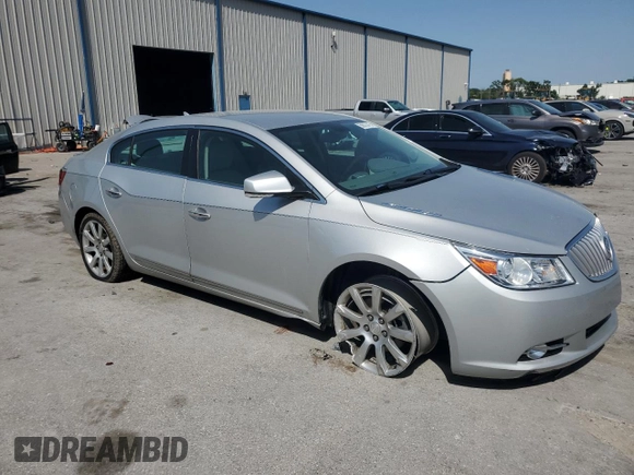 2012 Buick LaCrosse Touring with VIN 1G4GJ5E39CF250328, listed as a Copart auction lot 56873415 with 118,664 mi miles and Salvage title. Bid and sale history available at DreamBid. Image 4.