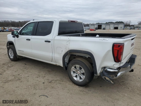 2024 GMC Sierra 1500 Pro with VIN 1GTUUAEDXRZ271888, listed as a Copart auction lot 44264855 with 52,342 mi miles and Salvage Title. Bid and sale history available at carsss.com. Image 2.