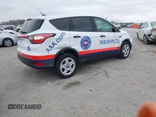 2018 Ford Escape S with VIN 1FMCU0F7XJUC89920, listed as a IAAI auction lot 38639745 with 48,608 mi miles and . Bid and sale history available at DreamBid. Image 4.