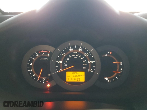 2009 Toyota RAV4 Sport with VIN JTMZF32V59D008178, listed as a Copart auction lot 62114395 with 136,944 mi miles and Salvage title. Bid and sale history available at DreamBid. Image 9.
