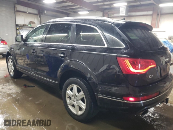 2015 Audi Q7 3.0T Premium with VIN WA1CGAFE3FD019834, listed as a Copart auction lot 83068494 with 89,641 mi miles and Salvage Title. Bid and sale history available at carsss.com. Image 2.