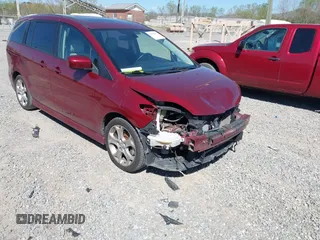2010 Mazda 5 Sport with VIN JM1CR2WL6A0389227, listed as a IAAI auction lot 42031801 with 100,652 mi miles. Bid and sale history available at carsss.com. Image 1.