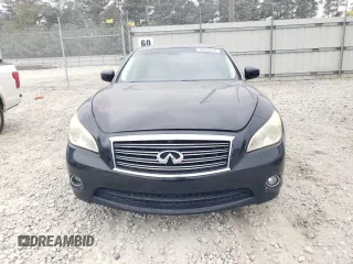 2012 Infiniti M37 with VIN JN1BY1AR7CM390910, listed as a Copart auction lot 78622824 with 153,570 mi miles and Salvage Title. Bid and sale history available at carsss.com. Image 5.