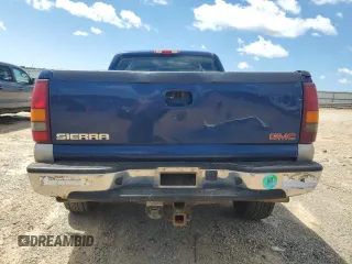 2002 GMC Sierra 1500 SLE with VIN 2GTEK19T621378897, listed as a Copart auction lot 60898315 with 137,509 mi miles and Salvage title. Bid and sale history available at DreamBid. Image 6.