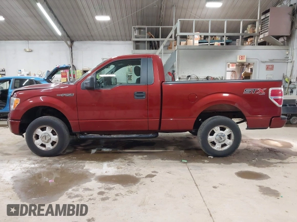 2014 Ford F-150 XL with VIN 1FTMF1EM4EKD79307, listed as a IAAI auction lot 42137527 with 57,963 mi miles. Bid and sale history available at carsss.com. Image 14.