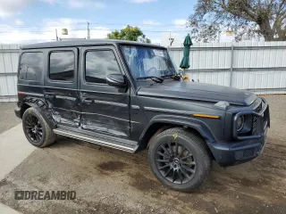 2021 Mercedes-Benz G 550 with VIN W1NYC6BJ6MX388795, listed as a Copart auction lot 72270344 with 111,984 mi miles and Salvage Title. Bid and sale history available at DreamBid. Image 4.