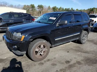 2007 Jeep Grand Cherokee Laredo with VIN 1J8GR48K87C646146, listed as a Copart auction lot 53823225 with 191,028 mi miles and Salvage Title. Bid and sale history available at carsss.com. Image 1.
