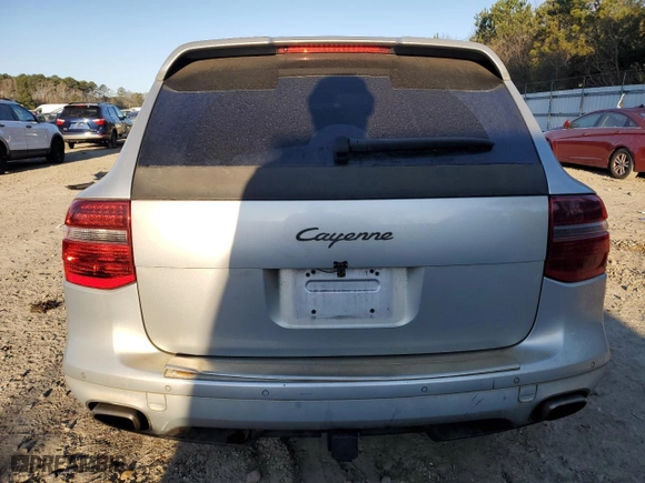 2008 Porsche Cayenne with VIN WP1AA29P88LA00687, listed as a Copart auction lot 48261535 with 212,088 mi miles and Salvage Title. Bid and sale history available at carsss.com. Image 6.