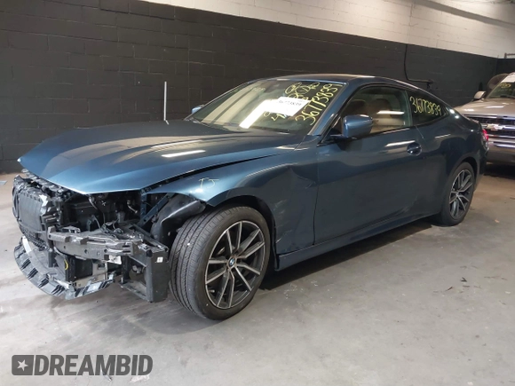 2022 BMW 4 Series 430i xDrive with VIN WBA73AP05NCJ87742, listed as a IAAI auction lot 36773839 with 20,814 mi miles and . Bid and sale history available at DreamBid. Image 17.