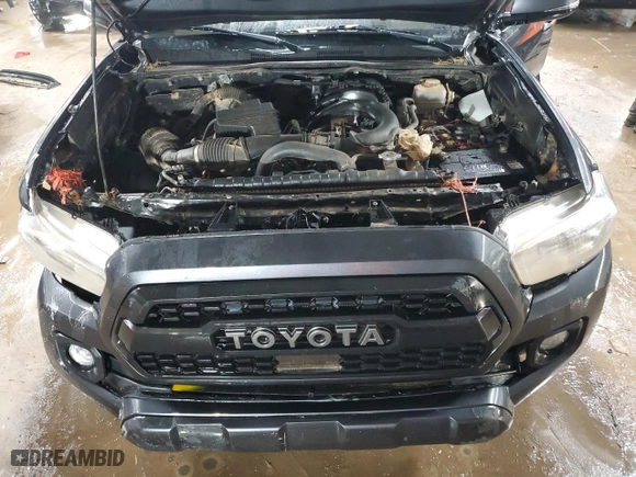 2021 Toyota Tacoma 4WD SR with VIN 3TMCZ5AN0MM379014, listed as a Copart auction lot 50020235 with 51,357 mi miles and Clean Title. Bid and sale history available at carsss.com. Image 11.