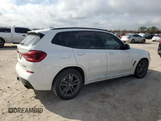 2020 BMW X3 M40i with VIN 5UXTY9C00L9C93079, listed as a Copart auction lot 44210585 with 53,087 mi miles and Salvage Title. Bid and sale history available at DreamBid. Image 3.