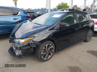 2016 Scion iM with VIN JTNKARJE0GJ507873, listed as a IAAI auction lot 42140717 with 152,554 mi miles. Bid and sale history available at carsss.com. Image 2.
