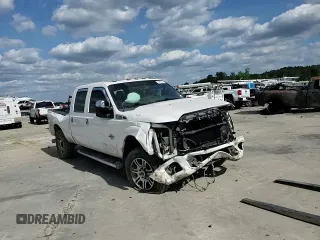 2014 Ford F-350 XLT with VIN 1FT8W3BT9EEB86335, listed as a Copart auction lot 53987085 with Not provided miles and Salvage title. Bid and sale history available at DreamBid. Image 13.